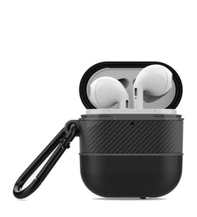 Apple Airpods Kılıf Zore Airbag 16 Suya Dayanıklı Kılıf (Siyah)