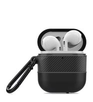 Apple Airpods Kılıf Zore Airbag 16 Suya Dayanıklı Kılıf (Siyah)