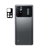 Xiaomi Poco M4 Pro 5G Uyumlu Zore 3D Kamera Camı (Siyah)