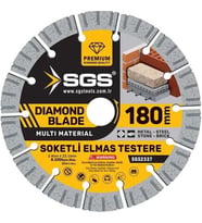 SGS2337 180MM Soketli Elmas Testere Multi Material