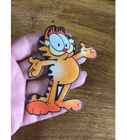 9X7 CM ÜTÜ İLE YAPIŞAN GARFIELD Y-SATEN YAMA ARMA DİKİŞ AKSESUARI