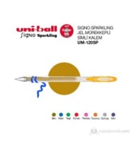 UNİ-BALL Uni Ball Sparkling Um-120Sp 1.0 Signo Simli Tükenmez Kalem Mavi