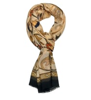 Mosco Style Krem - Bej İtalyan Modal Kaşkol MDL28