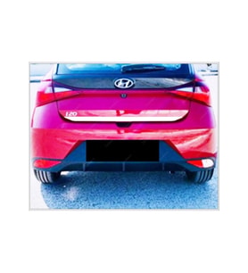 Hyundai İ20 Krom Bagaj Alt Çıtası 2020 ve üzeri Paslanmaz Çelik