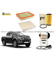 Nissan Navara 2.3 Dci Filtre Bakım Seti Hava+Yağ+Polen+Mazot 4'Lü