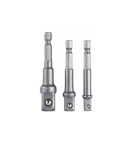 Hex Plus Lokma Adaptörü 3 Parça Set 1/4-3/8-1/2 MM DMX4712