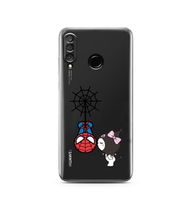 Huawei P30 Lite Uyumlu Baskılı Yumuşak Silikon Şeffaf Telefon Kılıfı