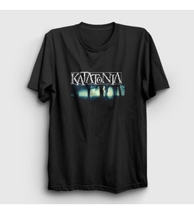 Presmono Unisex Siyah Forest Katatonia T-Shirt 89771tt