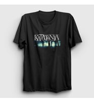 Presmono Unisex Siyah Forest Katatonia T-Shirt 89771tt