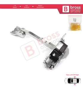 Renault Laguna MK3 X91 BT0/1 2007-2015 İçin Arka Kapı Gergi Yayı 824310001R
