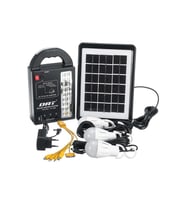 DAT AT-999 Güneş Enerjili Solar Aydınlatma Sistemi (Siyah)