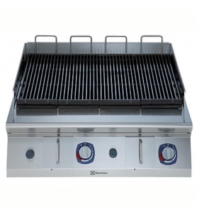 Electrolux Professional Powergrill-gazlı Set Üstü Hp Barbekü, Pişirme Yüzeyinde Max.350°c Sıcaklık, Döküm Izgaralı, Radyan Isıtma, Paslanmaz Brulörlü - 800 Mm E9GRGHGC0P