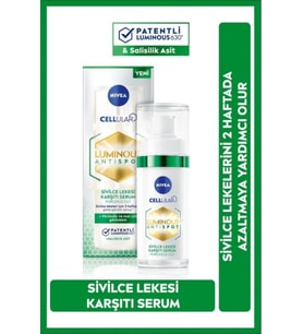 NIVEA Luminous630 Sivilce Lekesi Karşıtı Serum 30ml, Salisilik Asit Hyaluronik Asit, Yağlı Ciltler