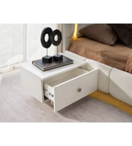 BARCELONA MDF KOMİDİN(2 ADET) (Beyaz)