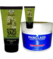 İbn-i Sina Kuyruk Yağı Teskin Kremi Kas Sırt Bel El Ayak Kullanım 2 Adet 50 ml + 1 Adet 100 ml Painc