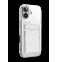 iPhone 17 Kart Şeffaf Silikon - Şeffaf
