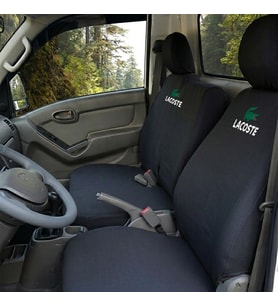 Hyundai H100 Siyah Penye Oto Koltuk Kılıfı - L Baskılı