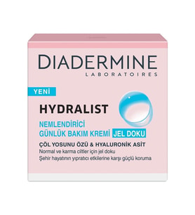 DİADERMİNE HYDRALİST NEMLENDİRİCİ BAKIM KREMİ JEL DOKU 50 ML