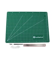 Hodbehod A3 Hobi Kesim Matı Seti Çift Taraflı Cutting Mat Set 45 x 30 cm Yeşil