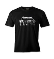 Metallica - Grup Elemanları Wall Siyah Erkek Tshirt