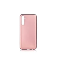 Realme 6 Uyumlu Kılıf Zore Premier Silikon Kapak (Rose Gold Altın)