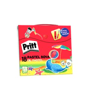 Pritt Pastel Boya Çantalı 18 Renk (Karışık)