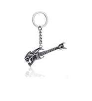 Bas Gitar Kuru Kafa Anahtarlık (Çok Renkli)
