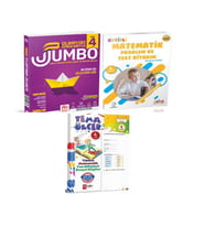 4.Sınıf Olimpiyat Sorularıyla Jumbo Soru Bankası+Matematik Ve Problem Test Kitabım Ve Yaprak Test