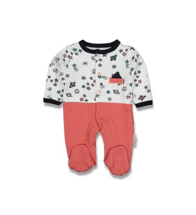 Necix's Prematüre Nar Çiçeği Renk Bebek Tulum 1022591