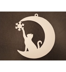 Mini Kedi Figürü – Sevimli Ev Dekoratif Obje Yılbaşı Ağaç 10CM