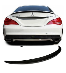 Mercedes Cla W117 2012-2018 Amg Style - Bagaj Üstü Spoiler (Standart)