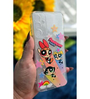 Samsung Galaxy A34 Uyumlu Baskılı Şeffaf Telefon Kılıfı