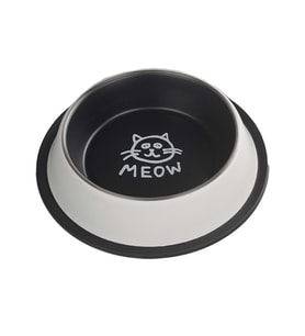 Oripet Kedi Desenli Ç. Mama Kabı-8 Oz-12cm