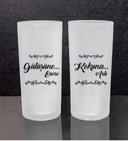 eJOYA Kişiye Özel 2'li Rakı Bardağı 111498