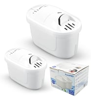 Purepro Su Arıtma Sürahisi Filtresi (2 Adet Filtre) Jugg Ve Brita Maxtra+ Pro İle Uyumlu
