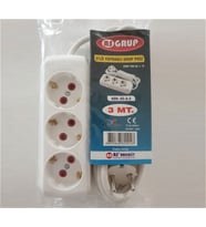 3 LÜ 3 METRE TOPRAKLI GRUP PRİZ (ASGRUP)