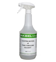 AKBEL ELEKTRİK MOTORU VE PANO TEMİZLEME SOLVENTİ 1 LT (Beyaz)