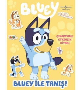 Bluey İle Tanış - Çıkartmalı Etkinlik Kitabı