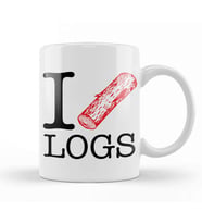 Twin Peaks I love Logs Kupa Bardak Porselen