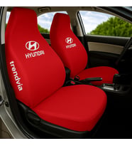 Hyundai Uyumlu Ön Arka Koltuk Kılıfı Takımı – Penye Oto Servis Koruma Seti (Kırmızı)
