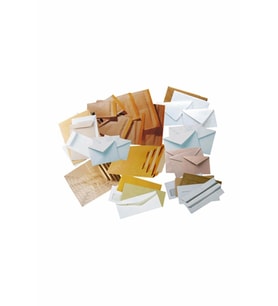Asil Doğan Kare Zarf (Mektup) Extra Tutkallı 11.4x16.2 90 Gram (500 Lü Paket)