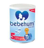 Bebehum 5 Numara Teneke Devam Sütü 2 Yaş+ 400 gr