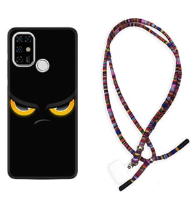 Casper E30 F20 X20 Kılıf Boyun Asklı Rasta Silikon Black Eyes 1644