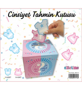CİNSİYET TAHMİN KUTUSU İSİM TAVSİYE SETİ PK:1 KL:50-