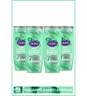 Duru Yağlanma Eğilimli Saçlar İçin Arındırıcı ve Hacim Verici Şampuan 4x400 Ml