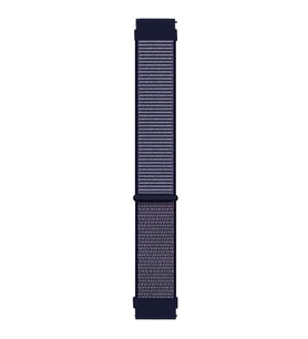 Microsonic Samsung Galaxy Watch 4 Classic 46mm Hasırlı Kordon Woven Sport Loop Mor
