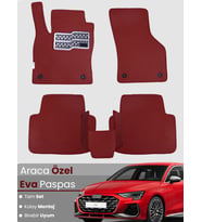 AUDİ A3 HATCHBACK (2020-2025) Uyumlu EVA Paspas Tam Set–Araca Özel,Su Geçirmez,Kolay Montaj