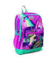 Coral High Unicorn Desenli Büyük Boy Okul Sırt Çantası 23758 (Karışık)