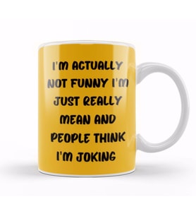 Sarcasm Funny Comment Quotes Gift   Sarcastic    And Men Humorous Saying Kupa Bardak Porselen