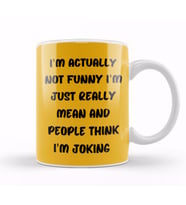Sarcasm Funny Comment Quotes Gift   Sarcastic    And Men Humorous Saying Kupa Bardak Porselen